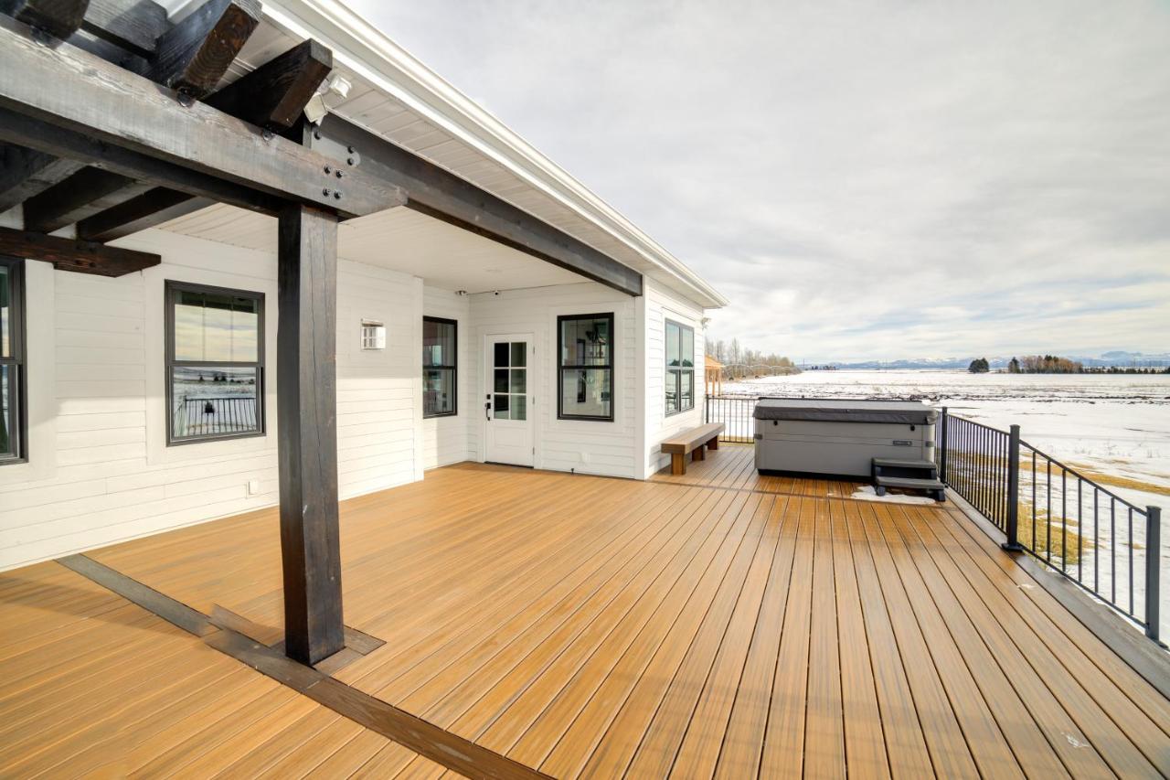 Teton Valley Getaway With Private Deck And Hot Tub! Ashton Dış mekan fotoğraf